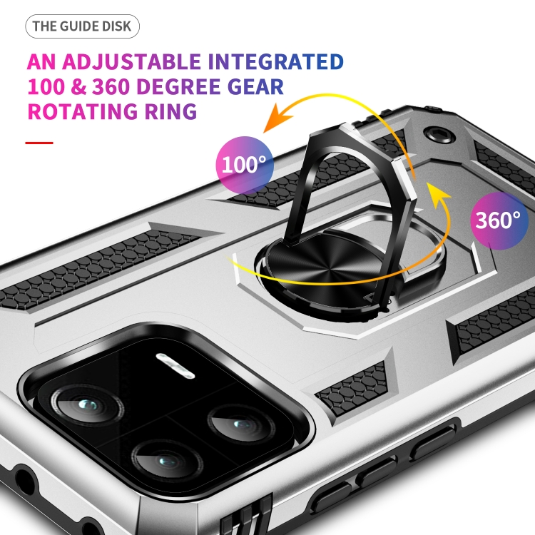  Xiaomi 13 Pro 5G Skal Ring Armor Silver