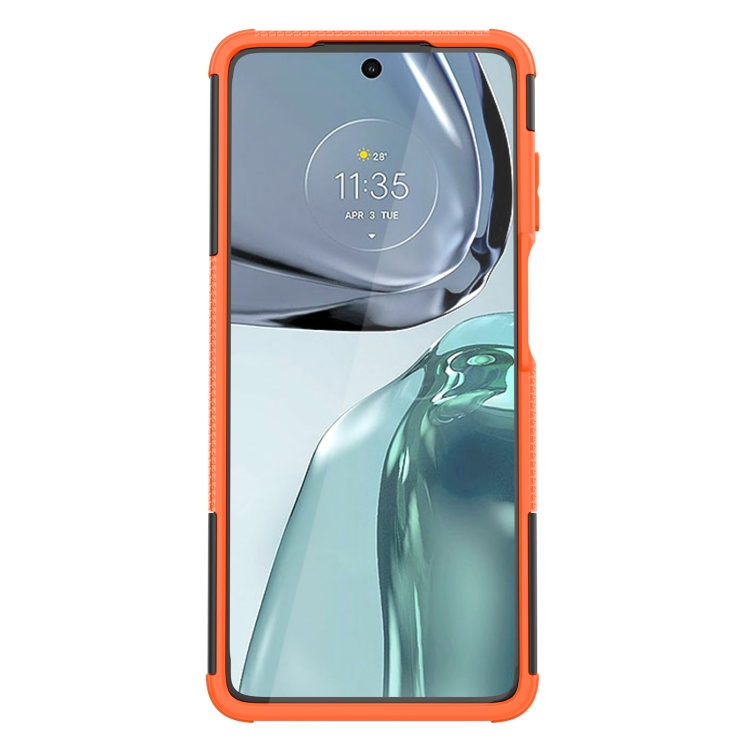  Motorola Moto G62 5G Skal Ultimata Stöttåligt med Stöd Orange