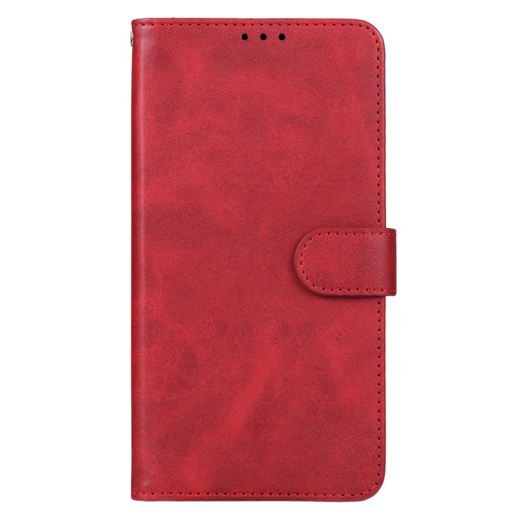  OnePlus 11 5G Fodral Solid Läder Röd