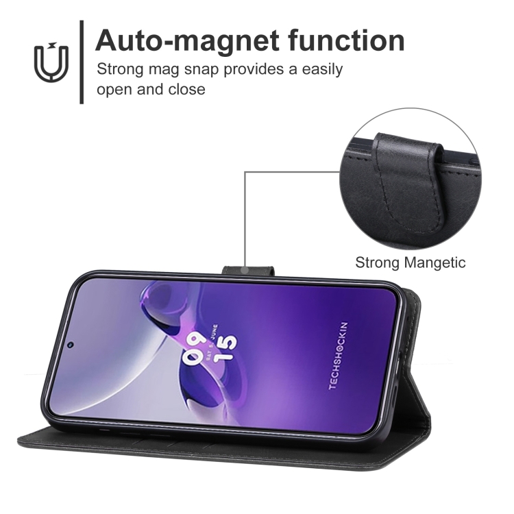 Samsung Galaxy A24 5G Fodral Läder Svart