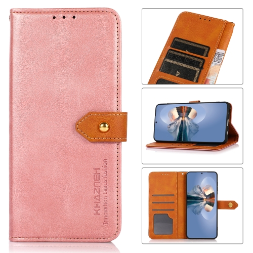 KHAZNEH KHAZNEH Motorola Moto E13 Fodral Dual-Color Roséguld