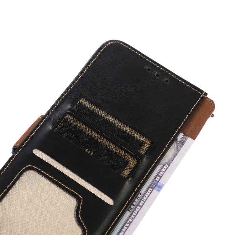  OnePlus 11 5G Fodral RFID Crazy Horse Läder Svart