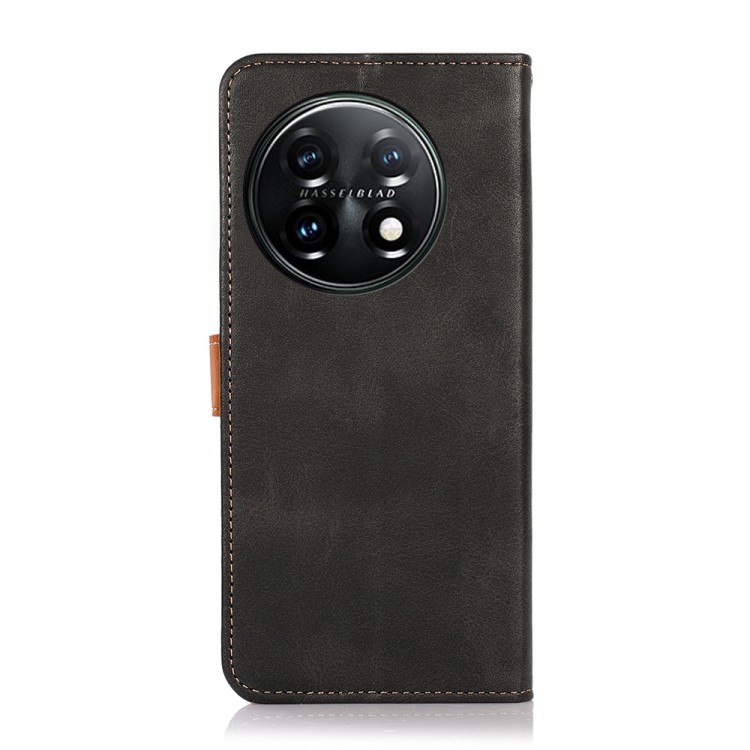 KHAZNEH KHAZNEH OnePlus 11 5G Fodral Dual-Color Svart