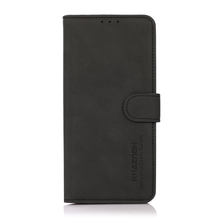 KHAZNEH KHAZNEH OnePlus 11 5G Fodral Matt Läder Svart