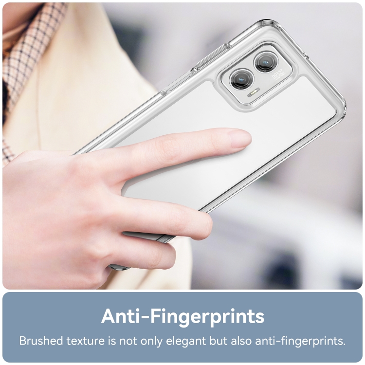  Motorola Moto G73 5G Skal Robust Hybrid Transparent