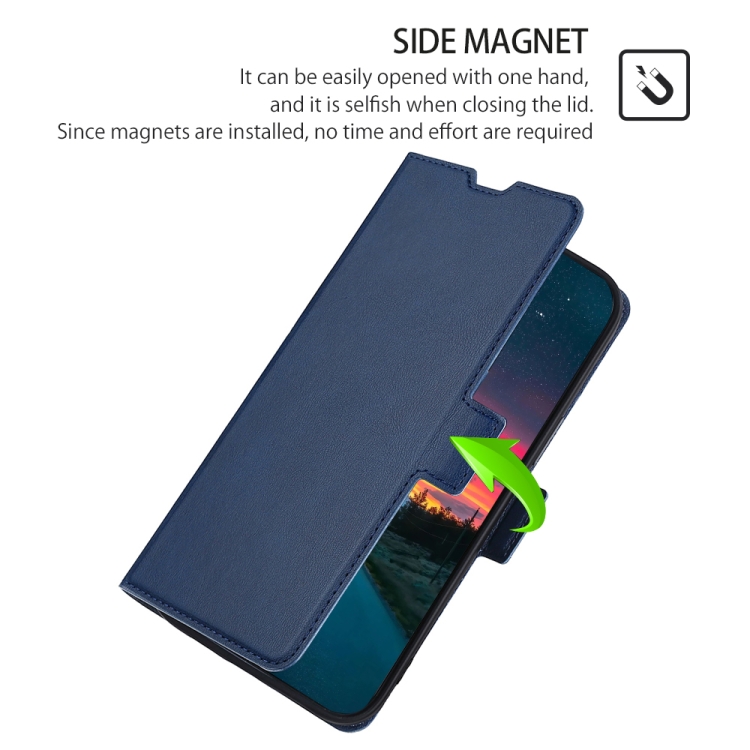  Motorola Moto G13 / G23 / G53 5G Fodral Slim Blå
