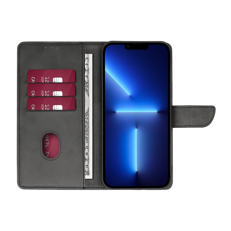  Motorola Moto G13 / G23 / G53 5G Fodral Solid Läder Svart