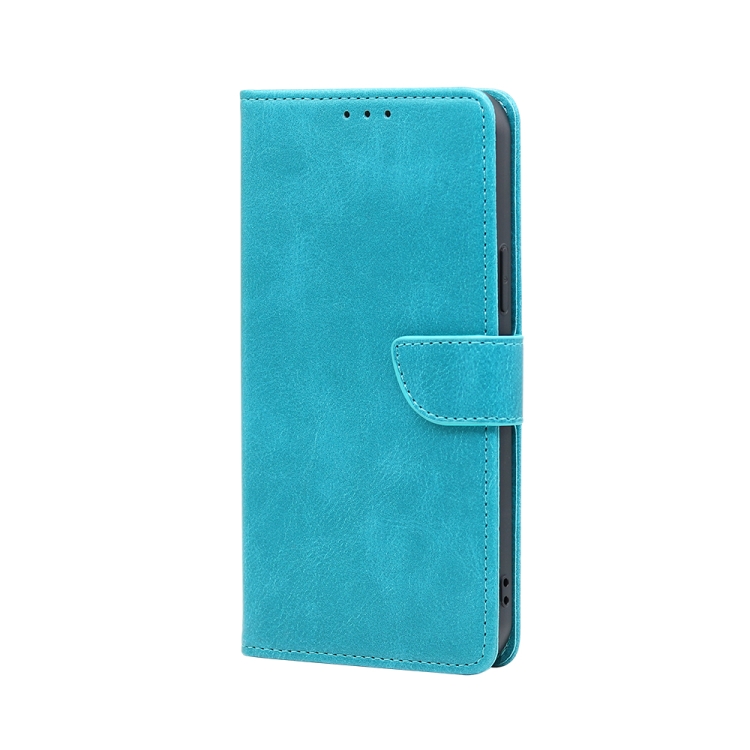  Motorola Moto G13 / G23 / G53 5G Fodral Solid Läder Blå
