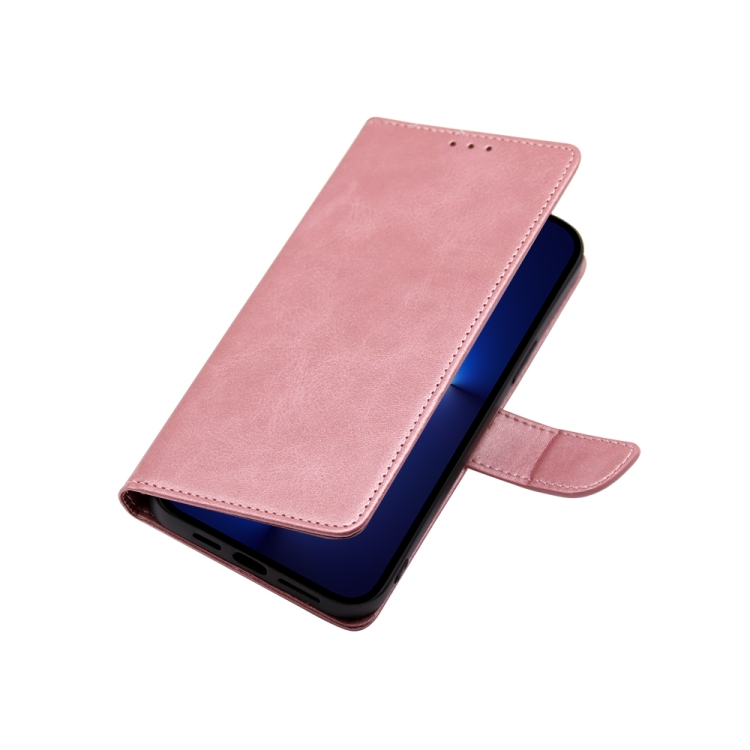  Motorola Moto G13 / G23 / G53 5G Fodral Solid Läder Roséguld