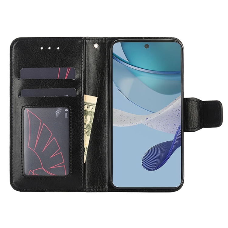  Motorola Moto G13 / G23 / G53 5G Fodral Läder Svart