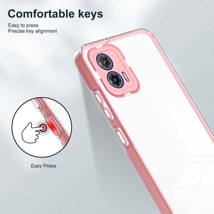  Motorola Moto G73 5G Skal Hybrid Rosa