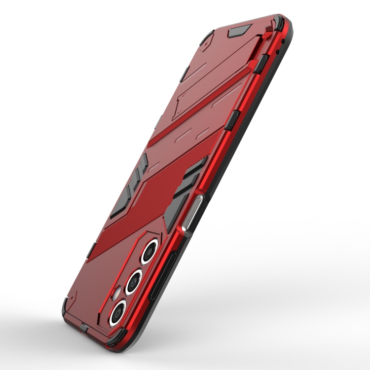 Samsung Galaxy A24 5G Skal Hybrid Kickstand Röd