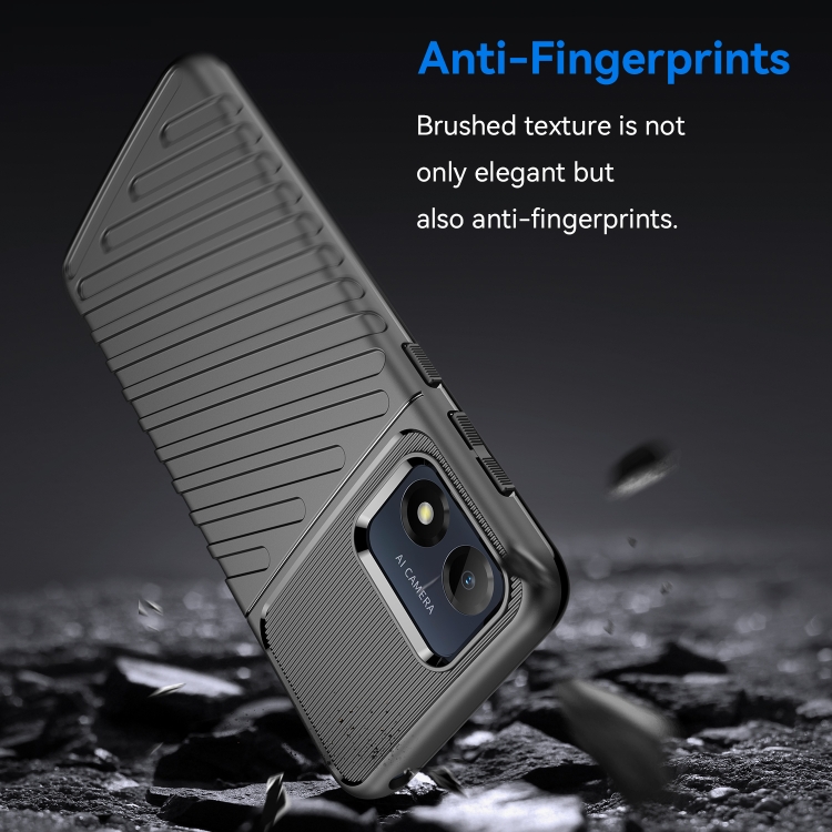  Motorola Moto E13 Skal Twill Textur Svart