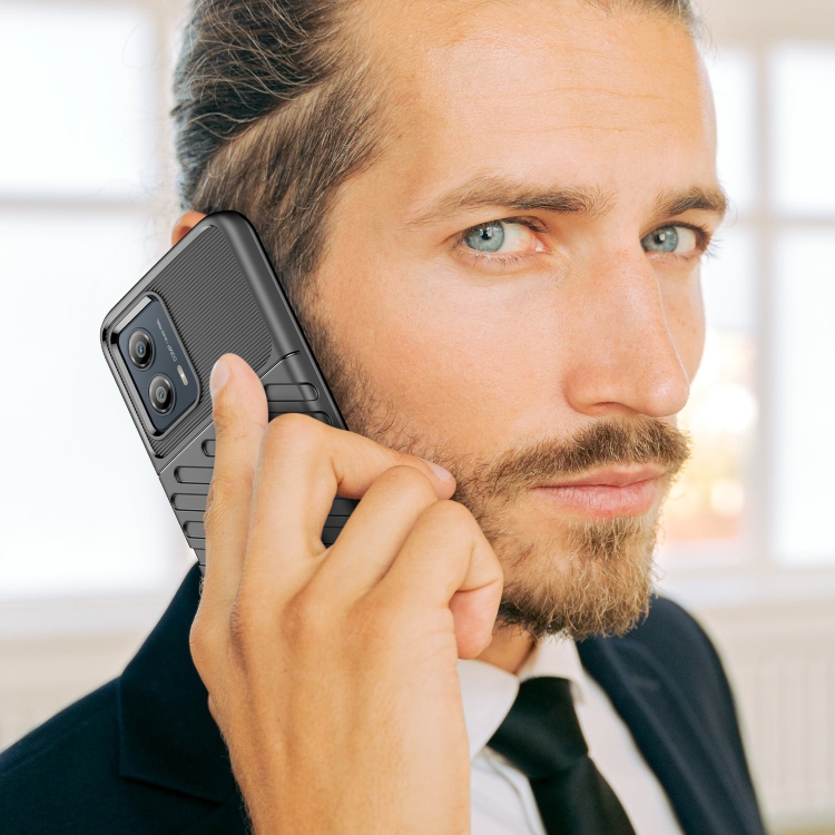  Motorola Moto G13 / G23 / G53 5G Skal Twill Textur Svart