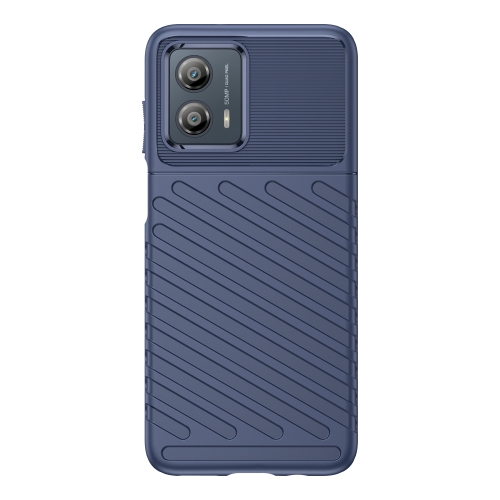  Motorola Moto G13 / G23 / G53 5G Skal Twill Textur Blå