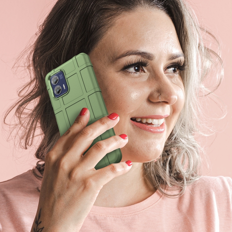  Motorola Moto G73 5G Skal Robust Grön