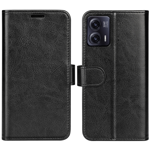 Motorola Moto G73 5G Fodral Crazy Horse Läder Svart