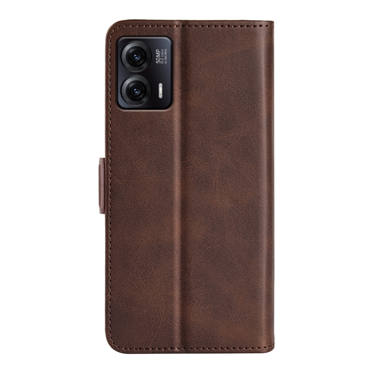  Motorola Moto G73 5G Fodral Magnetisk Stängning Brun