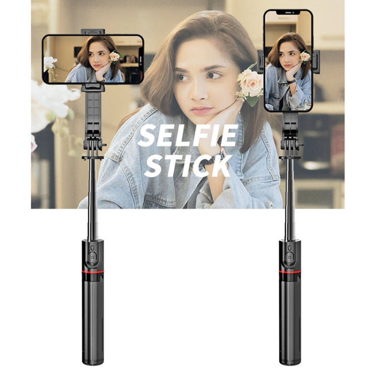  Bluetooth Selfiestick Tripod 113 cm Svart