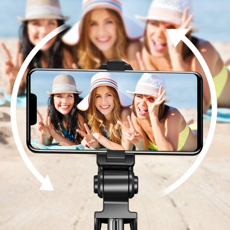  Selfie Stick Tripod Trådlös Bluetooth 360° Vit