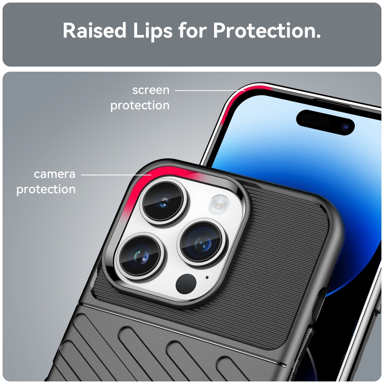 iPhone 15 Pro Max Skal Twill Textur Svart