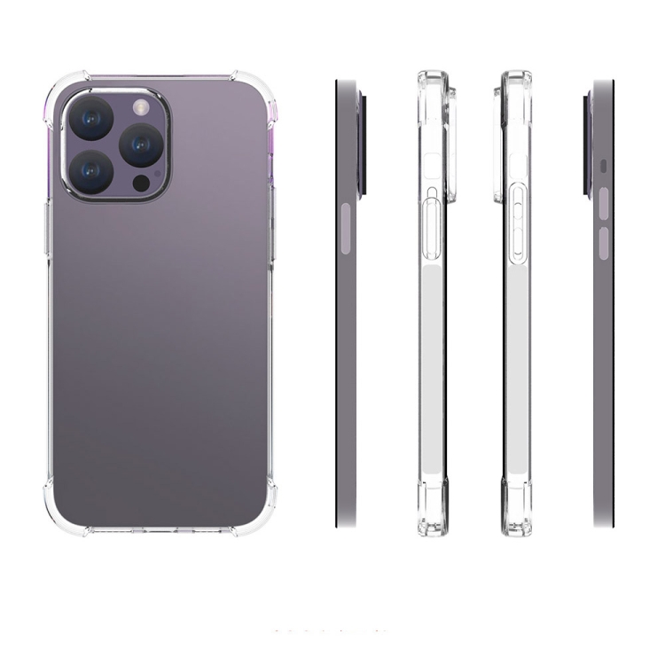  iPhone 15 Pro Max Skal Shockproof TPU Transparent