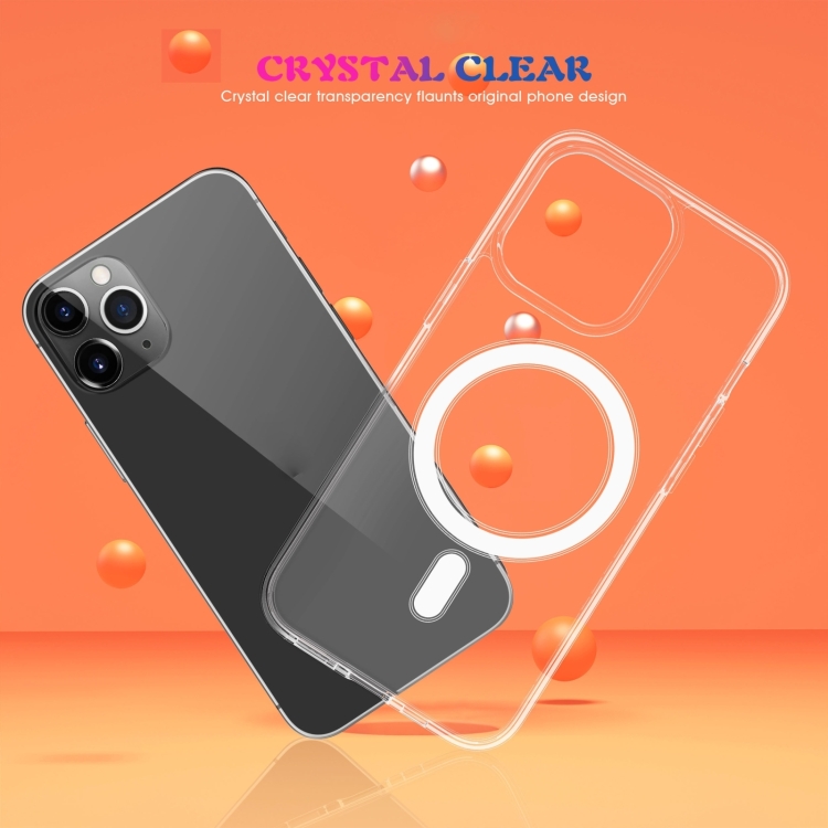  iPhone 15 Pro Max Skal MagSafe Akryl/TPU Transparent