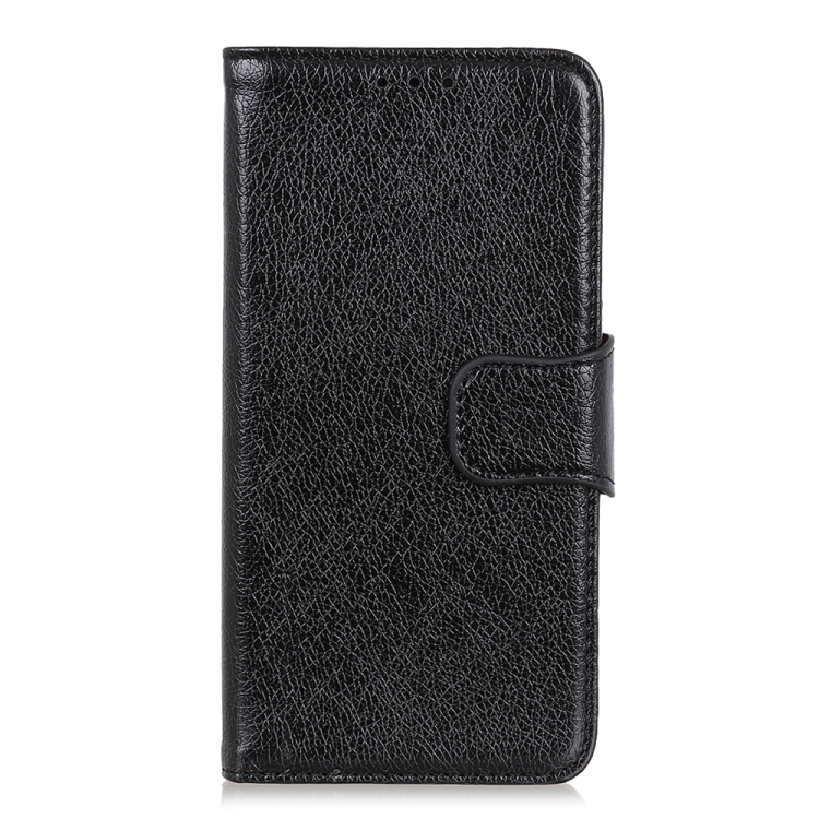  iPhone 15 Pro Max Fodral Läder Nappa Textur Svart