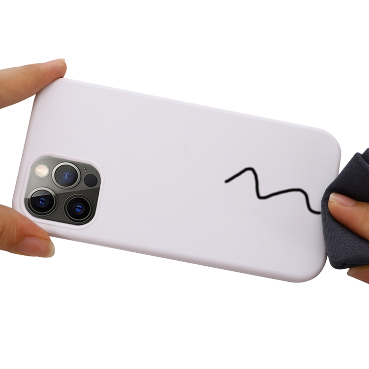  iPhone 15 Pro Max Skal MagSafe Silikon Vit
