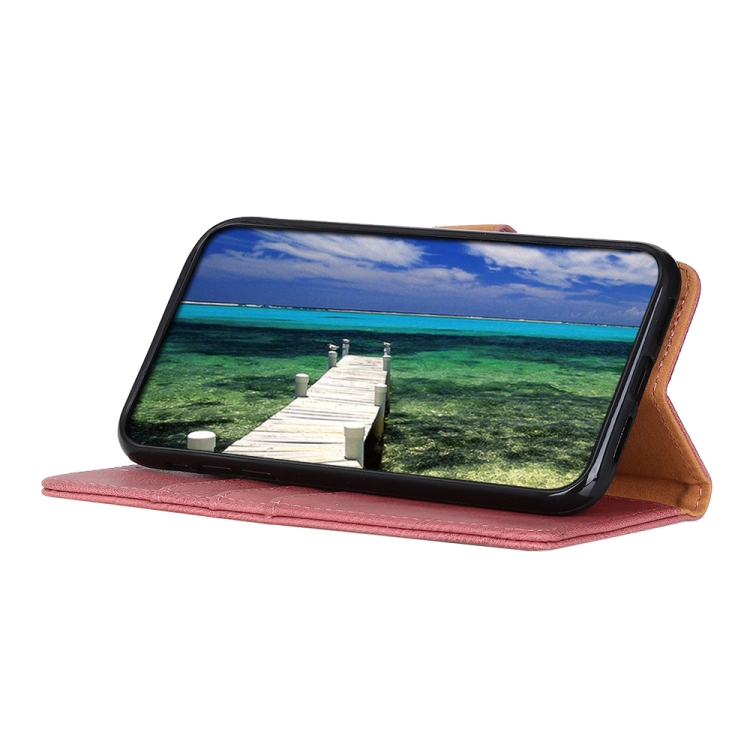 KHAZNEH KHAZNEH iPhone 15 Pro Max Fodral Läder Rosa