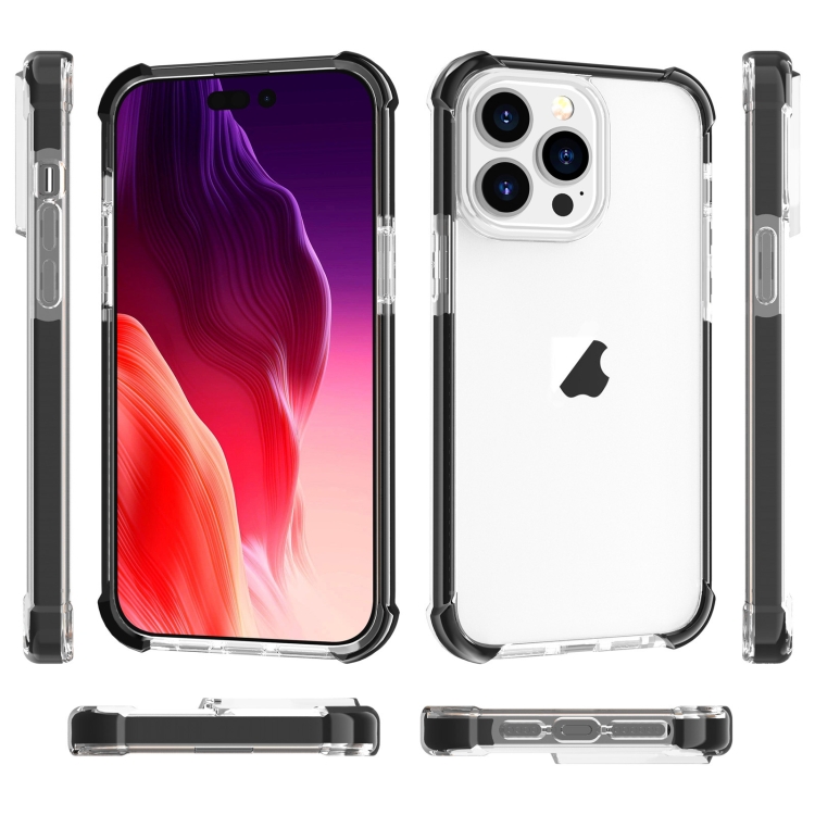  iPhone 15 Pro Max Skal Shockproof Hybrid Svart