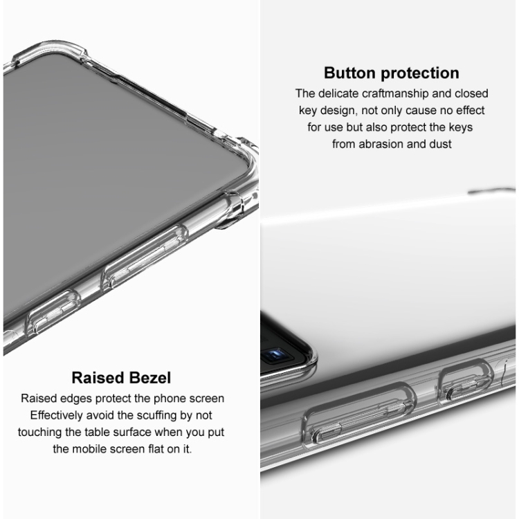 IMAK IMAK iPhone 15 Pro Max Skal Shockproof AirBag Tonad Svart