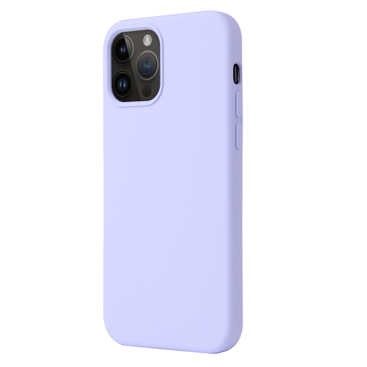  iPhone 15 Pro Max Skal Liquid Silikon Lila
