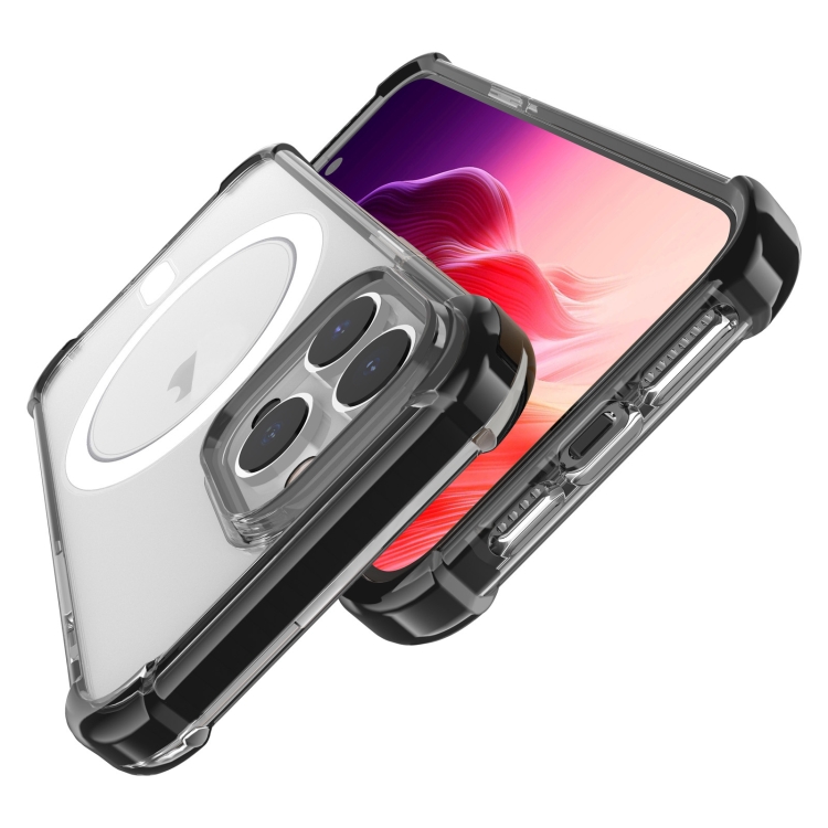  iPhone 15 Pro Max Skal MagSafe Shockproof Akryl Svart