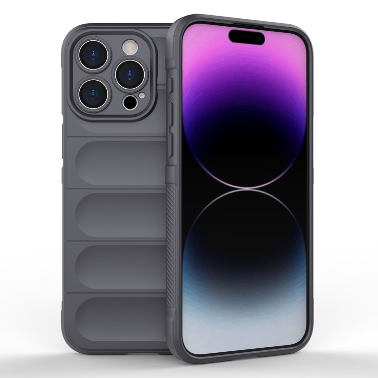  iPhone 15 Pro Max Skal Magic Shield Mörk Grå