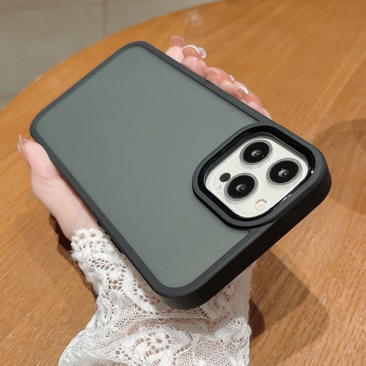  iPhone 15 Pro Max Skal Classic Hybrid Matt Svart