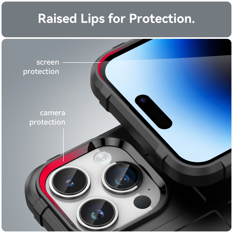  iPhone 15 Pro Skal Robust Svart