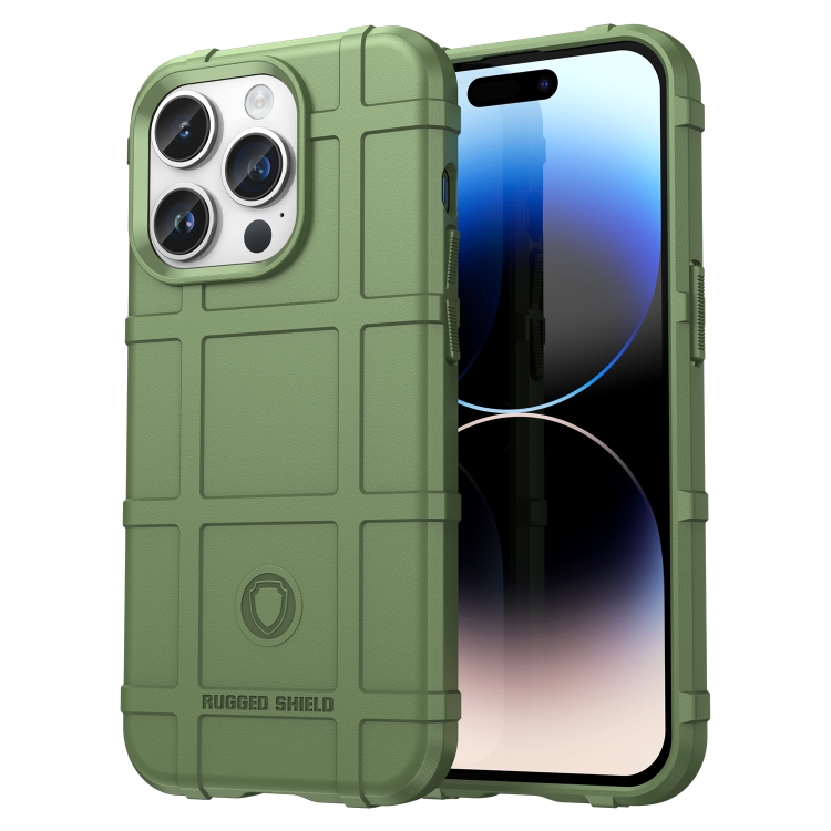  iPhone 15 Pro Skal Robust Grön
