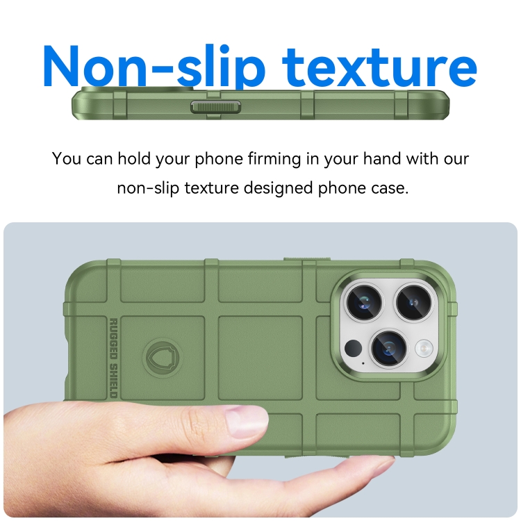  iPhone 15 Pro Skal Robust Grön