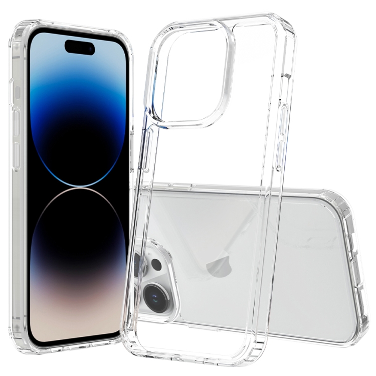  iPhone 15 Pro Skal Akryl/TPU Shockproof Transparent