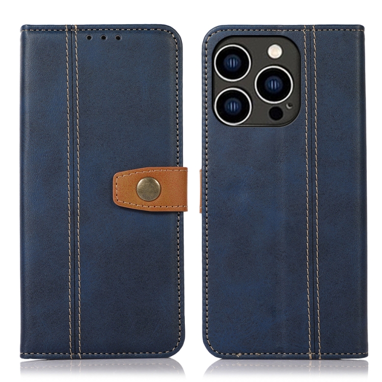  iPhone 15 Pro Fodral Dual-Color Blå
