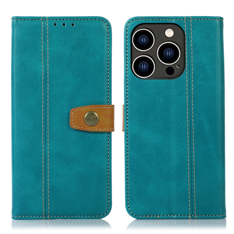  iPhone 15 Pro Fodral Dual-Color Grön