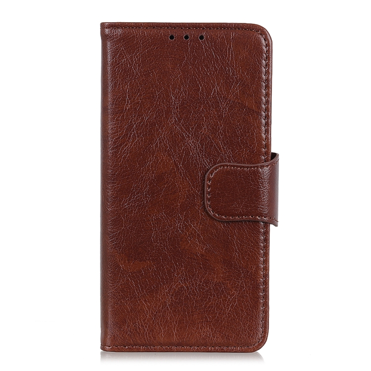  iPhone 15 Pro Fodral Läder Nappa Textur Brun