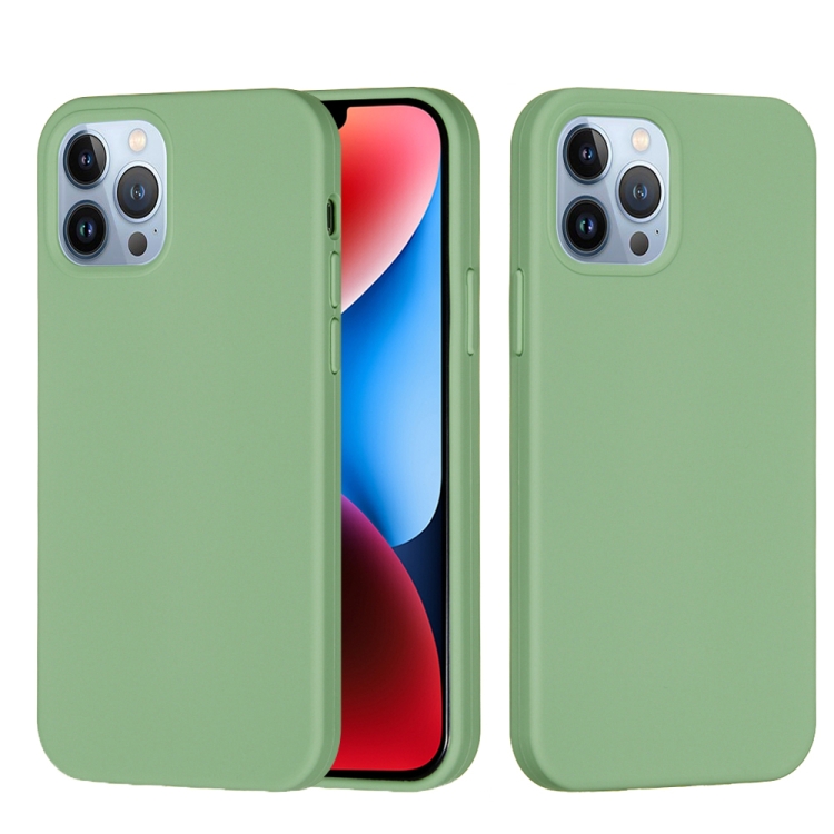  iPhone 15 Pro Skal Silikon Grön