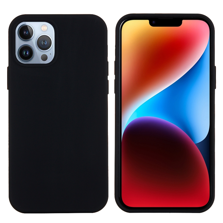  iPhone 15 Pro Skal Silikon Svart