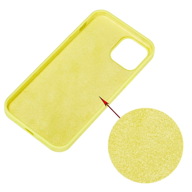  iPhone 15 Pro Skal Silikon Gul