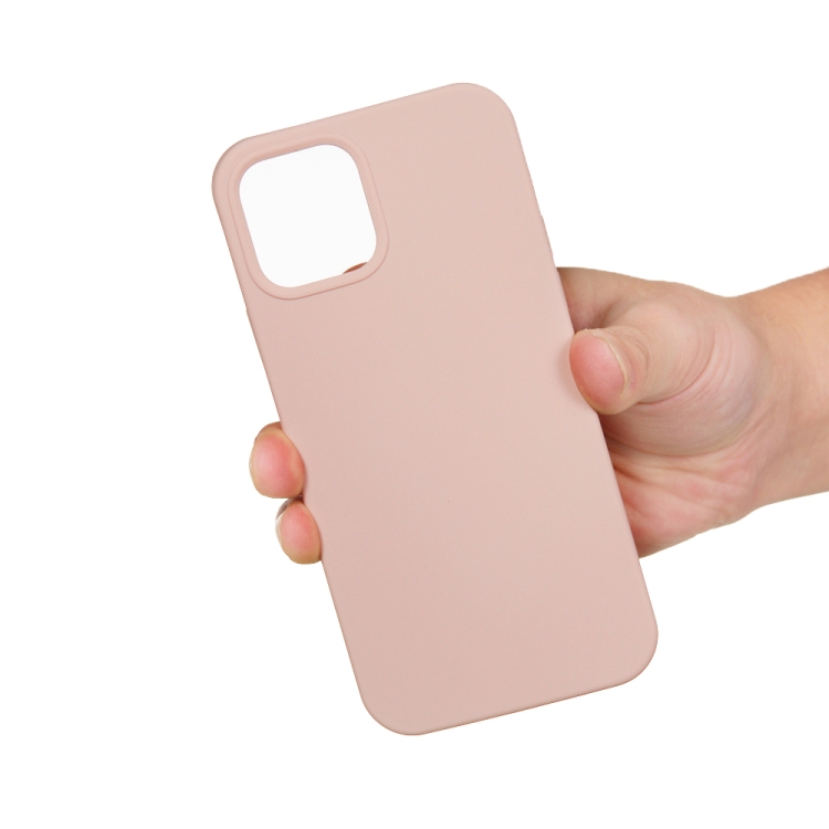  iPhone 15 Pro Skal Silikon Sand Pink
