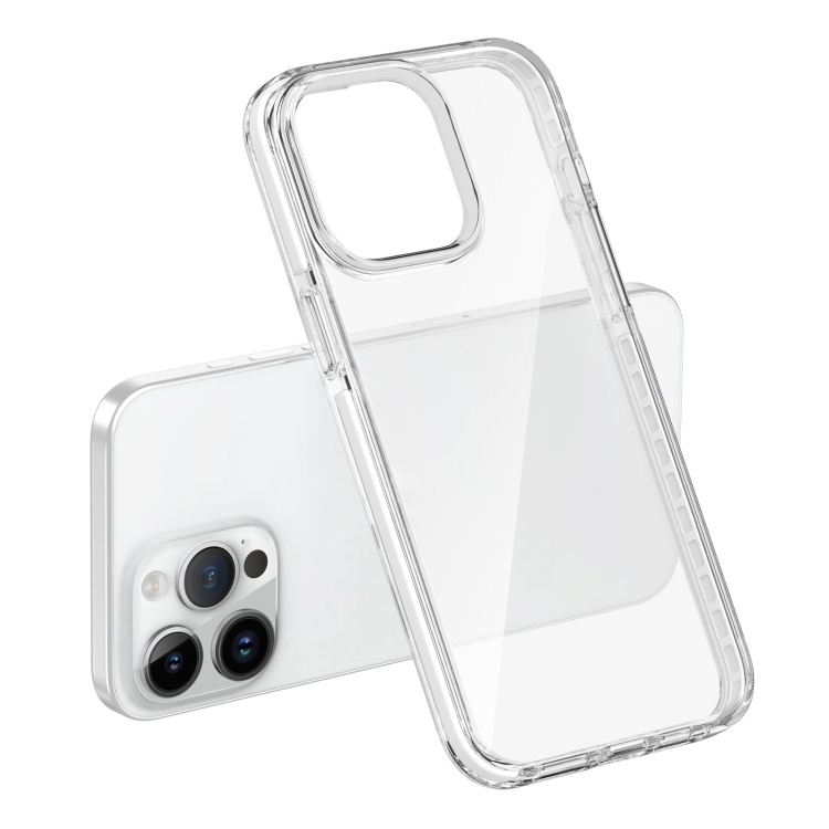  iPhone 15 Pro Skal Hybrid Dual-Color Vit