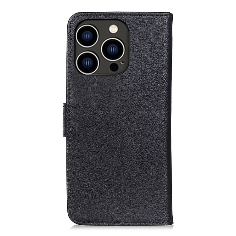 KHAZNEH KHAZNEH iPhone 15 Pro Fodral Läder Svart