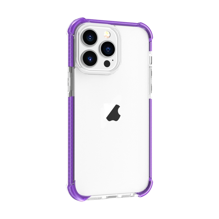  iPhone 15 Pro Skal Shockproof Akryl/TPU Lila